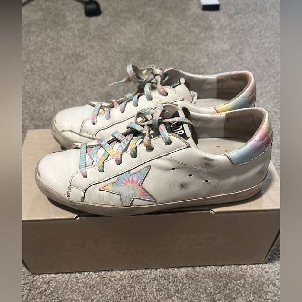 Golden Goose Super-Star Low tie dye